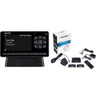 SiriusXM SXEZR1H1 XM Onyx EZR Satellite Radio Receiver with Home Kit + SXDH3 Satellite Radio Home Dock Kit with Antenna and Charging Cable