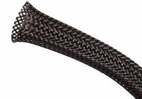 1 1/4" Black Mesh Sleeving - (25 ft. spool)