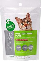 GNC Pets Ultra Mega Multivitamin Plus for all Cats 45 Premium Formula Soft Chews Chicken Flavor by GNC Pets