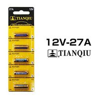 5pcs 27A Alkaline 12V Batteries Also Known as A27 G27A B-1 L828 CA22 GP27A