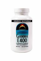 SOURCE NATURALS Gamma E Complex 400 Mg Soft Gel, 120 Count