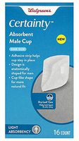 Walgreens Certainty Absorbent Male Cup (1)
