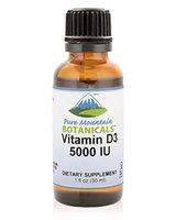 Liquid Vitamin D Drops - Unflavored Kosher D3 Liquid Drops in MCT Oil - 5000IU per Serving - 1oz Bottle
