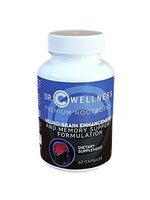 Dr. C WELLNESS Memory Booster supplement for Focus, Clarity and Energy: Ingredients include Huperzine,DMAE,N-Acetyl L-Tyrosine ,DHA, Gaba, Phosphatidylserine Bilberry, multivitamins etc