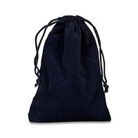 Navy Velour Bags | Quantity: 25 | Width: 2"
