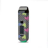 MightySkins Carbon Fiber Skin for SMOK RPM40 - Girly | Protective, Durable Textured Carbon Fiber Finish | Easy to Apply, Remove, and Change Styles | Made in The USA