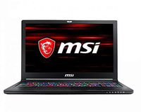 CUK MSI GS63 Stealth Gamer Notebook (Intel i7-8750H, 64GB RAM, 2TB NVMe SSD + 2TB HDD, NVIDIA GeForce GTX 1060 6GB, 15.6" FHD IPS-Level, Windows 10 Home) Gaming Laptop Computer