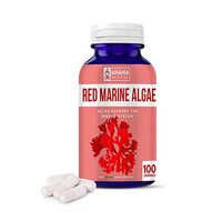 Ahana Nutrition Red Marine Algae Capsules – Natural Antioxidant Supplement for Aiding Blood Circulation and Immune System Support (100 Capsules)