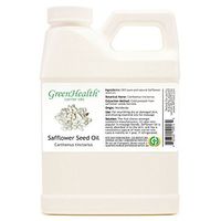 GreenHealth Safflower Seed Oil - 16 Fl Oz (473 Ml) - 100% Pure Oil