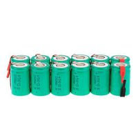 WINDMAX 12PCS 1.2V 2200mah Green 4/5 SubC Ni-CD Rechargable Batteries