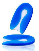 U-Shaped Heel Cushion, Silicone Plantar Fasciitis Pad for Heel Spur/Instant Pain Relief by Toe Glow (Large Size：US W 8.5-13.5 / M 7-12)