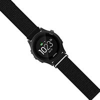 DuiGong Nylon Strap Compatible with Garmin Forerunner 935/945 (Music) Replacement Band - Black Small