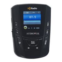 AudioVox IHDP01A Portable HD/FM Radio Player with Belt Clip and Armband