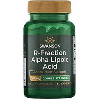 Swanson Double-Strength R-Fraction Alpha Lipoic Acid 100 Milligrams 60 Capsules