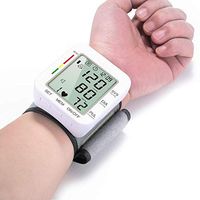 GHzzY Wrist Blood Pressure Monitor for Home - Fully Automatic Measure Blood Pressure Monitor with Heart Rate Pulse - Irregular Heartbeat & Hypertension Detector
