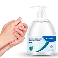Comix Hand Sanitizer Gel 16 Fl Oz /480ml Alcohol Based, Free Foaming Hand Sanitizer, No Rinse Foam Hand Soap Gel, Kid Friendly, L902