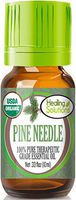 Organic Pine Needle Essential Oil (100% Pure - USDA Certified Organic) Best Therapeutic Grade Essential Oil - 10ml