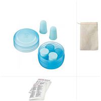Going In Style Soft Ear Plugs w/ Case and Bag Comfort Travel Set