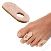 Dr. Jills Corn Protector, 100 1/8" Felt Corn Pads (100 Per Pack)