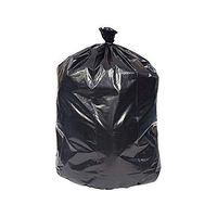 Brighton Professional Linear Low-Density Trash Bags, Black, 56 Gallon, 100 Bags/Box