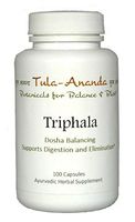 Tula-Ananda Triphala 100 Capsules 500 mg ea.