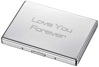 Personalized Polished 100's Size Cigarette Case with Free Engraving