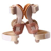 DONGBALA Hallux Valgus Splint, Double Toe Corrector Splint Toe Straightener Correction Strap for Men and Women Bunion Pain Relief(Adjustable),Onepair