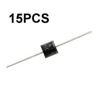 10A10 Diode, Rectifier Diodes 10A 1000V R-6 Axial Electronic Silicon Diodes ( Pack of 15pcs )