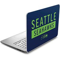 Skinit Decal Laptop Skin for Chromebook 14-x010nr - Officially Licensed NFL Seattle Seahawks Blue Performance Series Design