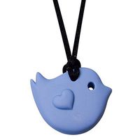 Munchables Little Bird - Sensory Chew Necklace (Blue)