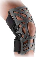 DonJoy Reaction Web Knee Support Brace with Compression Undersleeve: Blue, Medium/Large