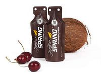 Spring Energy Gel - McRaecovery - 20 Ct - Sports Nutrition Energy Gels for Runners