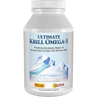 Andrew Lessman Ultimate Krill Omega-3-240 Softgels – Provides Concentrated Levels of Krill-Sourced Omega-3s. Distinctive Phospholipid Form. Highly Absorbable. No Fishy Aftertaste, No Mercury