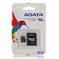 16GB microSDHC Class 4 Memory Card with Adapter microSD Series ADATA