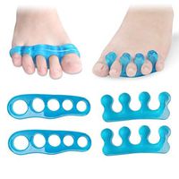 Gel Toe Separators and Toe Streightener, Gel Hammer Toe & Bunion Corrector for Relaxing Toes