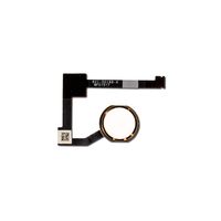 Group Vertical Replacement Home Button Flex Cable Ribbon Connector Compatible with Apple iPad Air 2, Mini 4, Pro 12.9" (2015) (Gold) (A1566, A1567, A1538, A1550, A1584, A1652)