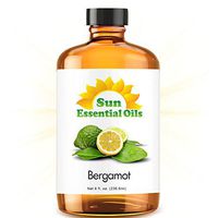 Bergamot Essential Oil (Huge 8oz Bottle) Bulk Bergamot Oil - 8 Ounce