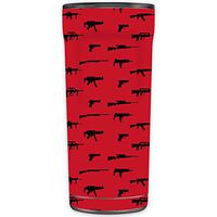 MightySkins Skin Compatible with OtterBox Elevation Tumbler 20 oz - Guns | Protective, Durable, and Unique Vinyl Decal wrap Cover | Easy to Apply, Remove, and Change Styles | Made in The USA