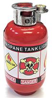 Eclipse Collectible Novelty Propane Tank Design Refillable Lighter, Assorted Colors, 1535
