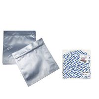 Pleasant Grove Farm 7 Mil Zip Lock Mylar Bags Plus 300cc Oxygen Absorbers (100, 2 Quart 10 x 10 Inch)