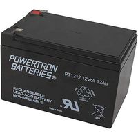 Powertron 1 12 Volt 12AH Rechargeable Electric Scooter E-Bike Battery Boreem