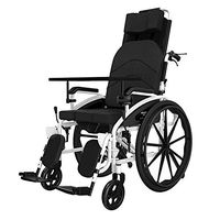 FC-LY Self Propelled Wheelchair,Foldable, Lightweight Wheelchair for Adults - Support and Comfort While Reducing Pressure and Strain on The Back