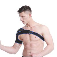 Shoulder Brace - Adjustable Sleeve, with Enhanced Support, Therapy and Pain Relief for Injury as Torn Rotator Cuff, Dislocated AC Joint, Bursitis