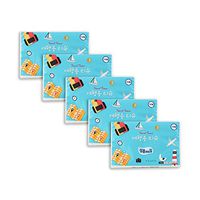 2-ply Sheet Travel tissues. Everyday Facial Tissue, Premium Paper Towel 56-Count Boxes (Pack of 5), 100% Natural Pulp Traveling Tissue, high-Quality Beauty tissues with Minimal dust Generation