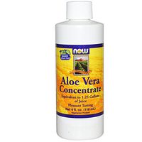 NOW Foods - Aloe Vera Conc 4 ounce (Pack of 2)