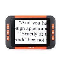 Koolertron 3.5 inch LCD Portable Video Digital Magnifier Electronic Reading Aid for Low Vision - Ideal Aide for Reading, Writing, Viewing Maps, Books - Handheld Digital Tool