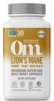 Om Organic Mushroom Nutrition Lion's Mane Mushroom Superfood Daily Boost Capsule, 90 Count