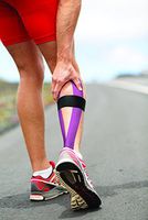 Nasara Original Kinesiology Tape, Water Repellant - 1.9" x 16' (5cm x 5m) - Orange, 1 Roll, Pain Relief, Muscle Tape, Muscle Support, Therapeutic Sports Taping for Muscle, Knee, Shoulder, Elbow