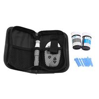 Health Care Home Blood Glucose Monitoring Kit with 50 Test Strips and 50 Lancets