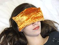 Candi Andi Handmade Eye Pillow |Natural Sleep Aid, Aromatherapy, Stress, Anxiety, Migraine Relief, Yoga| Hot/Cold | Flax Seed Filled | Lavender Scented | Colorful Crushed Velvet | Yellow - TEPVL-YW